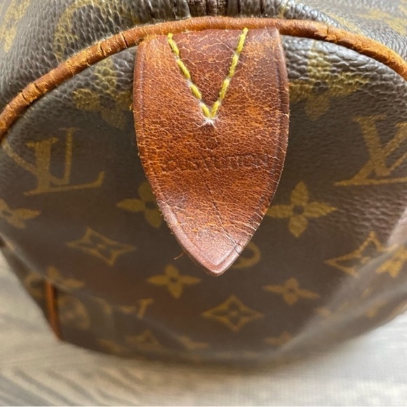 LOUIS VUITTON Monogram Speedy 30 Vintage Coated Canvas - Picture 5 of 17